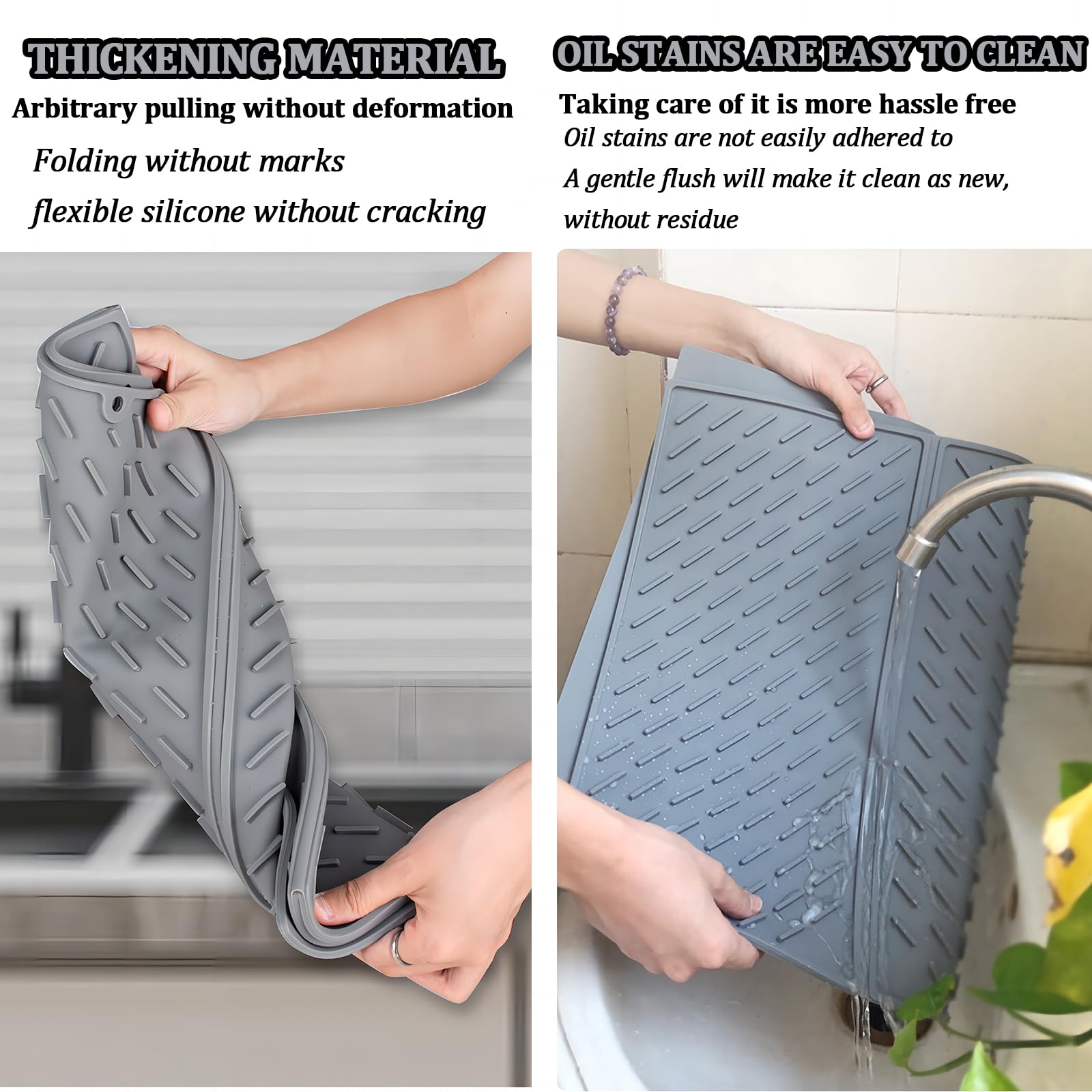 Trifold Silicone Dish Drying Mat